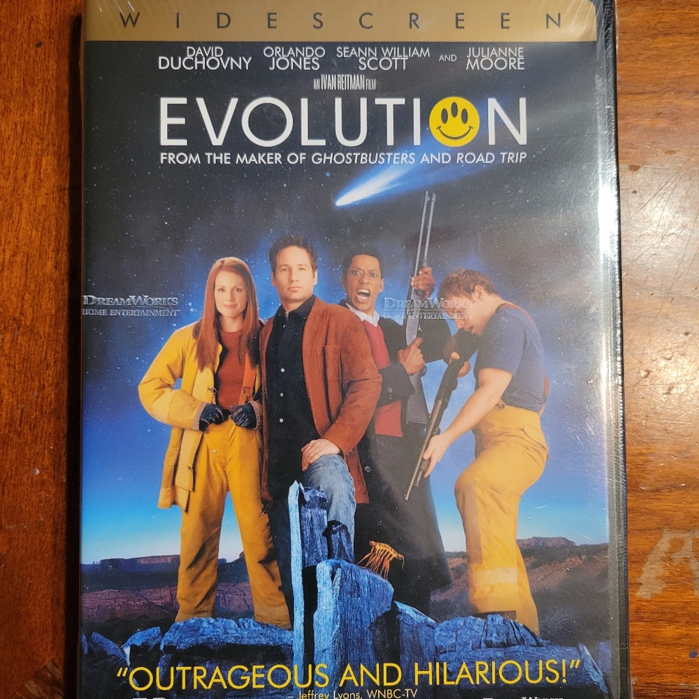 Evolution DVD Movie, 2001.